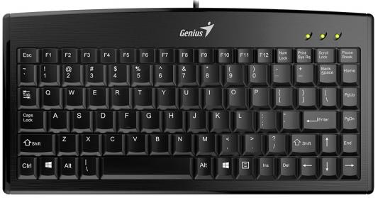 Клавиатура проводная Genius Luxemate 100 USB черный