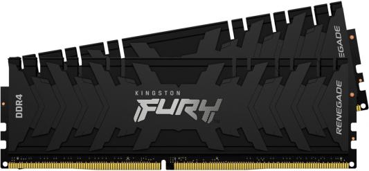 Оперативная память для компьютера 64Gb (2x32Gb) PC4-28800 3600MHz DDR4 DIMM CL18 Kingston FURY Renegade KF436C18RBK2/64
