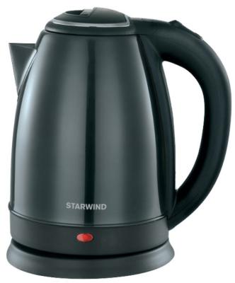 Чайник электрический StarWind SKS2051 1800 Вт чёрный 1.8 л нержавеющая сталь
