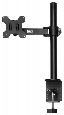 Кронштейн для мониторов ЖК Buro BU-M051-M черный 17"-32" макс.8кг крепление к столешнице поворот и наклон