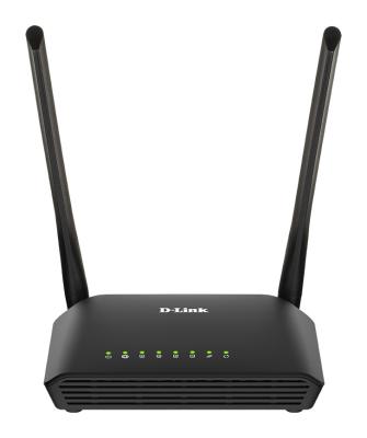Wi-Fi роутер D-Link DIR-615S/RU/B1A 802.11bgn 300Mbps 2.4 ГГц 4xLAN LAN RJ-45 черный