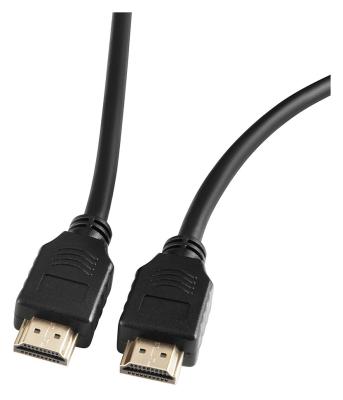 Кабель HDMI 2м Бюрократ BHP-HDMI-2.1-2 круглый черный