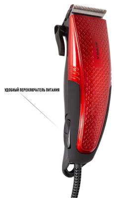 Машинка для стрижки волос Supra HCS-775 красный