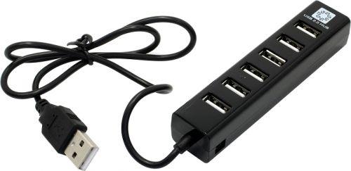 Концентратор USB 2.0 5bites HB27-208BK 4 x USB 2.0 черный