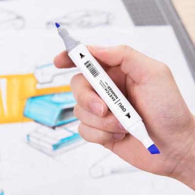 Набор маркеров для скетчинга Deli E70801-24/A Color Emotion двойной пиш. наконечник 1мм 24цв. (24шт.)
