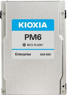 SSD жесткий диск SAS2.5" 7.68TB TLC 24GB/S KPM61RUG7T68 KIOXIA