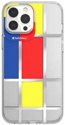 Накладка SwitchEasy Artist - Mondrian для iPhone 13 Pro Max рисунок GS-103-210-208-129