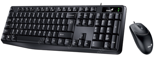 Клавиатура проводная Genius КМ-170 USB черный