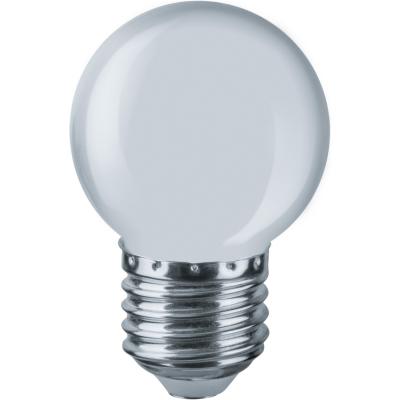 Лампа светодиодная шар Navigator 61 243 NLL-G45-1-230-W-E27 E27 1W —