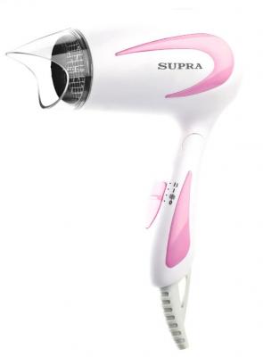 Фен Supra PHS-1406S белый розовый