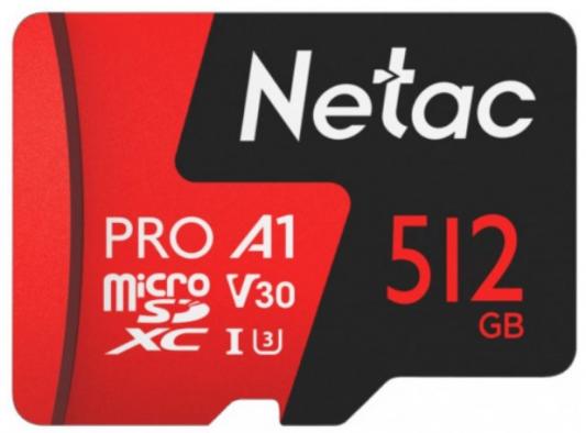 Карта памяти microSDXC 512Gb Netac P500 Extreme Pro NT02P500PRO-512G-S