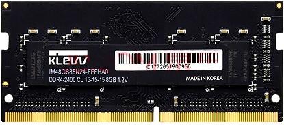 Оперативная память для ноутбука 4Gb (1x4Gb) PC4-19200 2400MHz DDR4 SO-DIMM CL17 KLEVV IM44GS48N24-FFFHA0