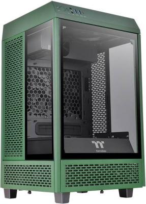 Корпус mini-ITX Thermaltake The Tower 100 Без БП зелёный