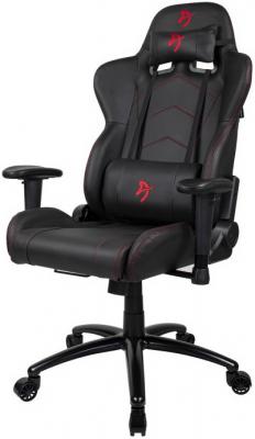 Компьютерное кресло (для геймеров) Arozzi Inizio Black PU - Red logo INIZIO-PU-BKRD