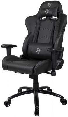 Компьютерное кресло (для геймеров) Arozzi Inizio Black PU - Grey logo INIZIO-PU-BKGY