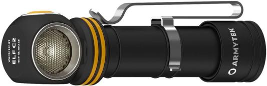 Фонарь универсальный Armytek Elf C2 Micro-USB черный/желтый лам.:светодиод.x1 (F05102W)