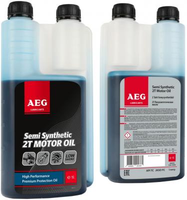 Полусинтетическое моторное масло AEG SEMI SINTETIC TC 30743 1 л