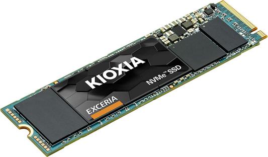 Твердотельный накопитель SSD M.2 KIOXIA 500Gb Exceria  <LRC10Z500GG8> (PCI-E 3.0 x4, 1700/1600Mbs, 400000IOPs, 3D BICS TLC, NVMe 1.3, 200TBW, 22х80mm)