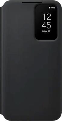 Чехол (флип-кейс) Samsung для Samsung Galaxy S22 Smart Clear View Cover черный (EF-ZS901CBEGRU)