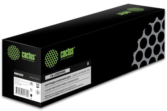 Картридж Cactus CS-LX52D5H00 для MS810/MS811/MS812 25000стр Черный