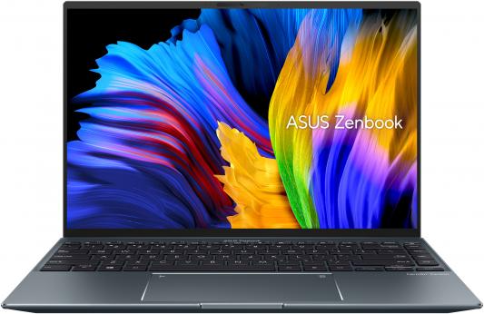 ASUS UX5401EA-KU124W Touch +Bag+Stylus+cable 14"(3840x2400 OLED 16:10)/Touch/Intel Core i7 1165G7(2.8Ghz)/16384Mb/1024PCISSDGb/noDVD/Int:Intel Iris Xe Graphics/Cam/BT/WiFi/war 1y/1.4kg/Pine Grey/W11 + Support NumberPad; FingerPrint