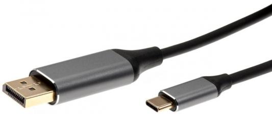 Кабель-адаптер USB 3.1 Type-Cm -->DP(m) 4K@60Hz, 1,8m iOpen (Aopen/Qust) <ACU422MC-1.8M>