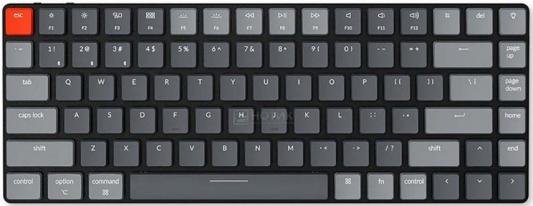 Клавиатура беспроводная Keychron K3 Bluetooth черный серый K3E3 Brown Switch
