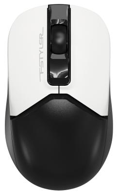 Мышь беспроводная A4TECH Fstyler FB12 чёрный белый Bluetooth