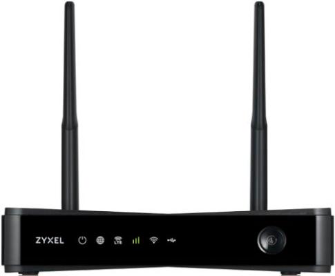 Беспроводной маршрутизатор Zyxel NebulaFlex Pro 802.11aс 1166Mbps 2.4 ГГц 5 ГГц 4xLAN Разъем для SIM-карты черный