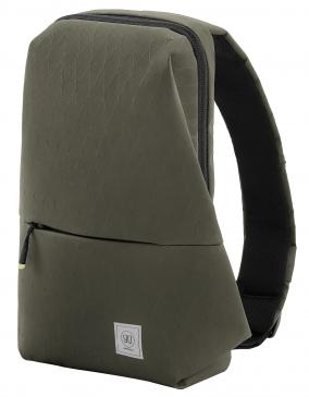 Рюкзак NINETYGO City sling bag зеленый