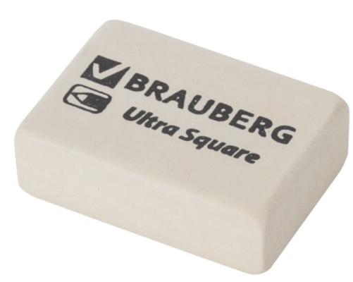 Ластик BRAUBERG Ultra Square 1 шт прямоугольный