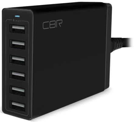 Зарядное устройство CBR Box Black 2 х USB 4 x USB 2.4А черный