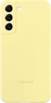 Чехол (клип-кейс) Samsung для Samsung Galaxy S22 Silicone Cover желтый (EF-PS901TYEGRU)