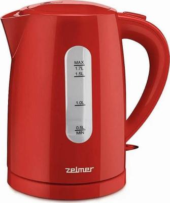 Чайник электрический Zelmer ZCK7616R 2200 Вт красный 1.7 л пластик