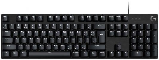 Клавиатура проводная Logitech G413 SE USB черный 920-010438