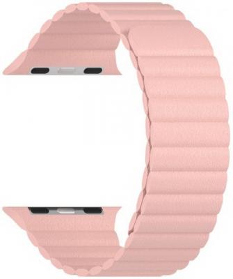 Кожаный ремешок для Apple Watch 42/44 mm LYAMBDA POLLUX DSP-24-44-PK Pink