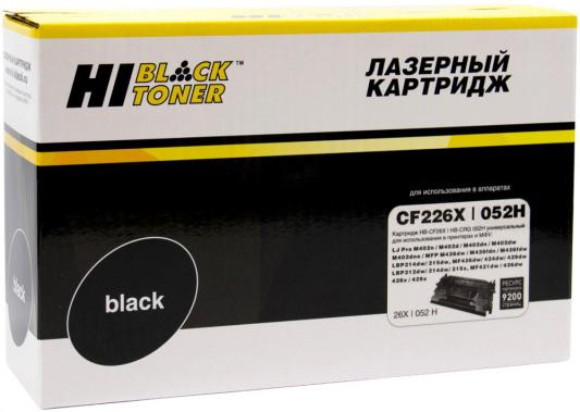 Картридж Hi-Black CF226X для HP LJ Pro M402/M426/LBP-212dw/214dw 9000стр Черный Белый