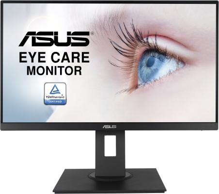 ASUS VA24EHE 23.8" Wide LED IPS monitor, 16:9, FHD 1920x1080, 5ms(GTG), 250 cd/m2, 100M :1 (3000:1), 178°(H), 178°(V), D-Sub, DVI-D, HDMI, 75 Hz, VESA 100x100 mm, Kensington lock, Flicker free, black, HDMI cable