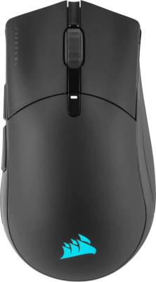 Мышь беспроводная Corsair SABRE RGB PRO WIRELESS CHAMPION SERIES чёрный USB + Bluetooth