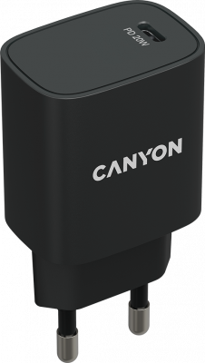 Зарядное устройство Canyon CNE-CHA20B02 USB-C 3 А черный