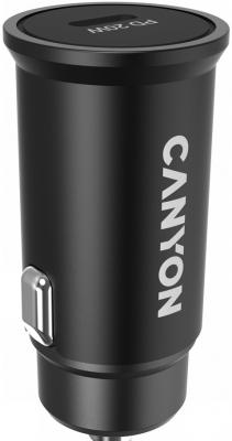 Автомобильное зарядное устройство Canyon CNS-CCA20B USB 3 А черный