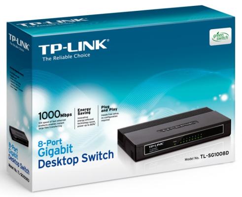 Маршрутизатор TP-Link TL-SG1008D