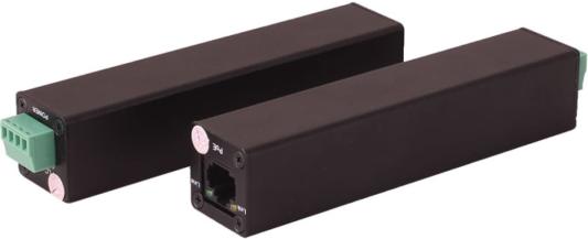 OSNOVO Удлинитель FE PoE (VDSL) до 500м, передатчик + приемник, по коаксиальному кабелю RG59 (RG6), телефонному, силовому кабелю, до 600м