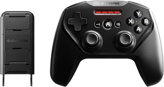 Геймпад Steelseries Nimbus+ Apple Arcade черный Bluetooth Беспроводной виброотдача обратная связь