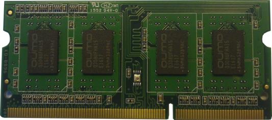 Оперативная память для ноутбука 16Gb (1x16Gb) PC4-25600 3200MHz DDR4 SO-DIMM CL22 QUMO QUM4S-16G3200P22