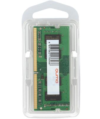 QUMO DDR4 SODIMM 32GB QUM4S-32G3200N22 PC4-25600, 3200MHz OEM/RTL