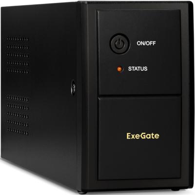 Exegate EP285596RUS ИБП ExeGate SpecialPro UNB-650.LED.AVR.C13.RJ.USB <650VA/360W, LED, AVR, 4*IEC-C13, RJ45/11, USB, Black>