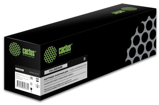 Картридж Cactus CS-LX62D5H00 для MX710/MX711/MX810/MX811 25000стр Черный