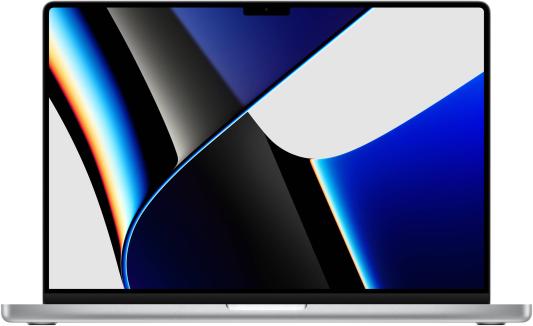 Ноутбук Apple MacBook Pro M1 Max 10 core 64Gb SSD1Tb/24 core GPU 16.2" Retina XDR (3456x2234) Mac OS silver WiFi BT Cam