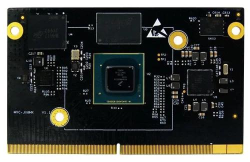 MYC-JX8MQ6-8E2D-130-E MYC-JX8MX CM (industrial) i.MX8M, MIMX8MQ6CVAHZAB, 2GB LPDDR4, 8GB eMMC